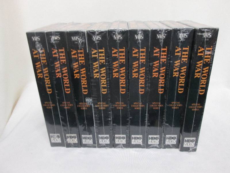 Lot of 9 episodes of HBO The World...
