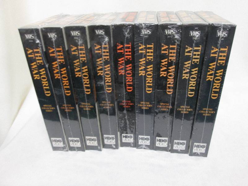 Lot of 9 episodes of HBO The World...