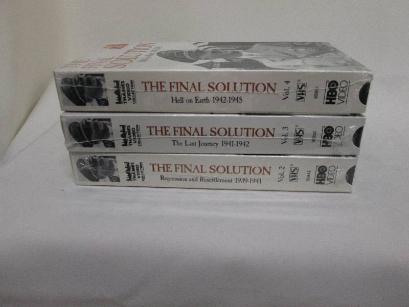 HBOs The Final Solution on VHS...