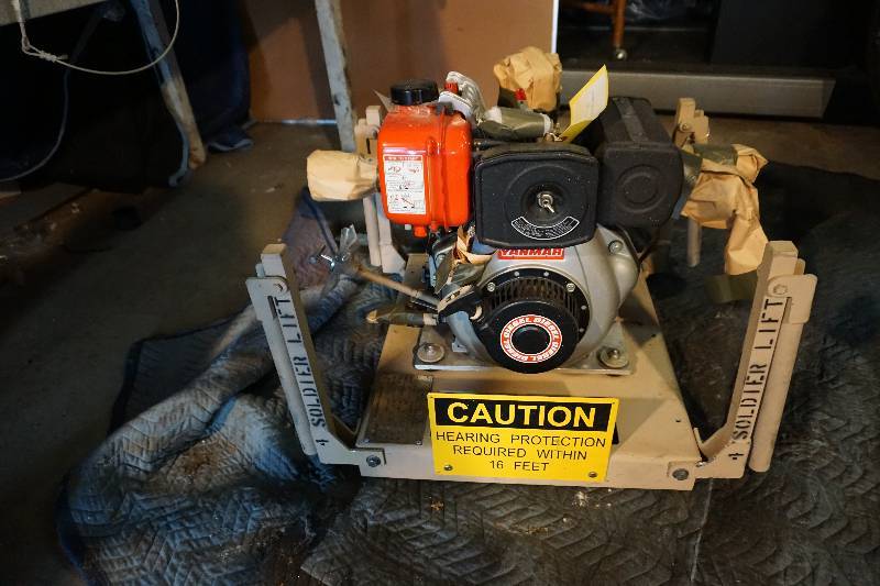 lot 3 image: Mechanical Equipment Company Model 125B Diesel Powered 2 Centrifugal Fresh Water Pump