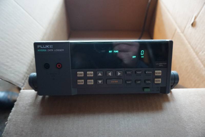 lot 8 image: Fluke Model 2625A Hydra Data Logger Data Acquisition Unit