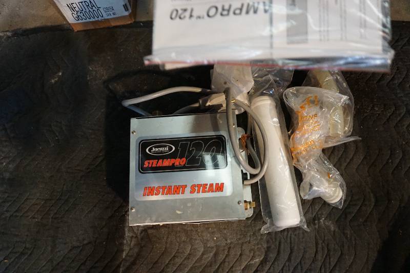 lot 7 image: Jacuzzi Brand Model 120 Steam Pro Steam Room Steaming Unit