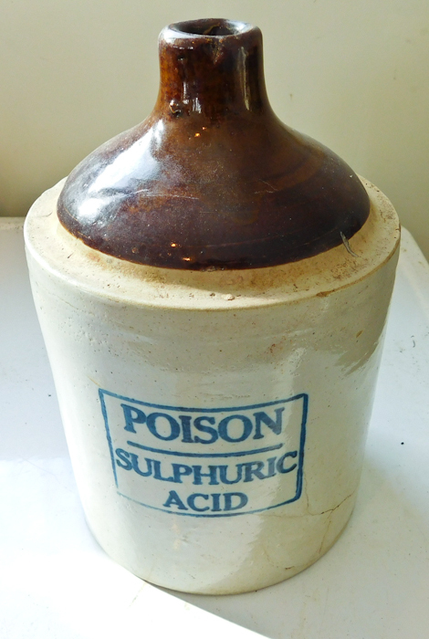 lot 51 image: Red Wing Minnesota Stoneware Co. dark brown glaze jug