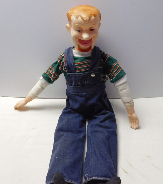 lot 201 image: Vintage Stan Laurel Ventriloquist Dummy Doll