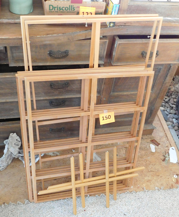 lot 150 image: several window pane dividers these would be great for several craft projects