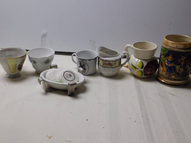 lot 191 image: vintage steins, china cups & more