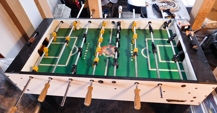 lot 266 image: foosball table tornado whirlwind brand