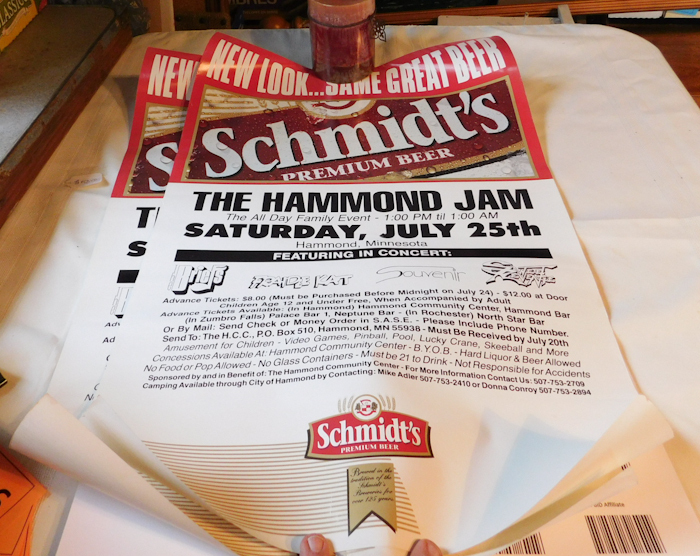 lot 306 image: Vintage Posters, Schmidts Beer, medical & more