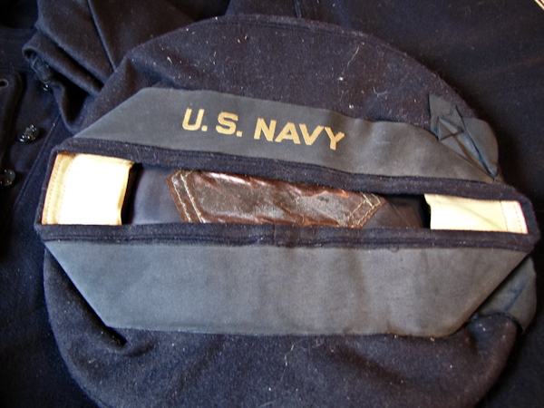 lot 335 image: vintage naval and coast guard uniforms pants jackets hat