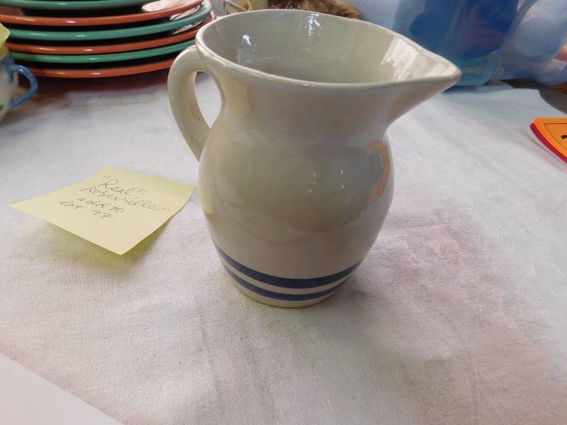 lot 157 image: Robinson Ransbottom  Stoneware Water pitcher