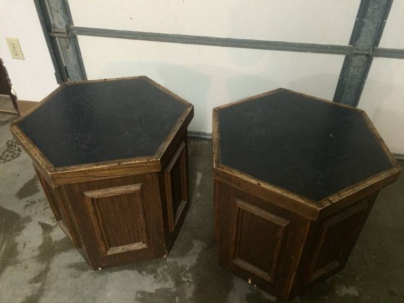 Hexagon Shape End Tables