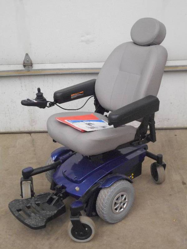 lot 5 image: Pride Select-6 Powered Wheelchair