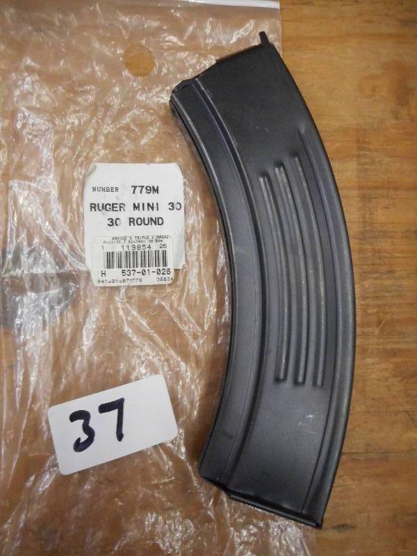 lot 37 image: Ruger Mini-30 Magazine, 30-Round ...