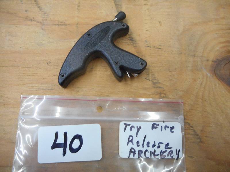 lot 40 image: Try-Fire Archery Release ...