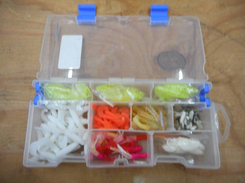 lot 101 image: Plastic Box Full Of Assorted Panfis...