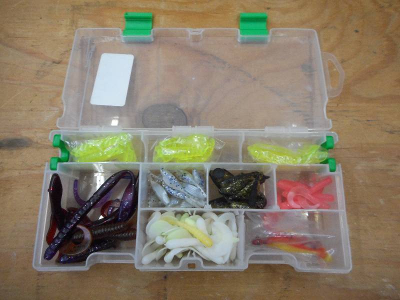 lot 103 image: Plastic Box Full Of Assorted Panfis...
