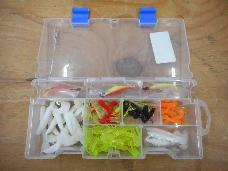 lot 105 image: Plastic Box Full Of Assorted Panfis...