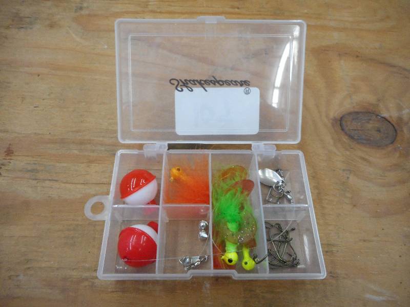 lot 107 image: Plastic Box Full Of Assorted Tackle...