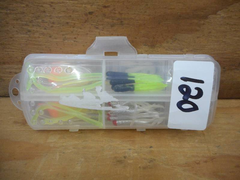 lot 120 image: New Folding Tackle Wallet Set ...