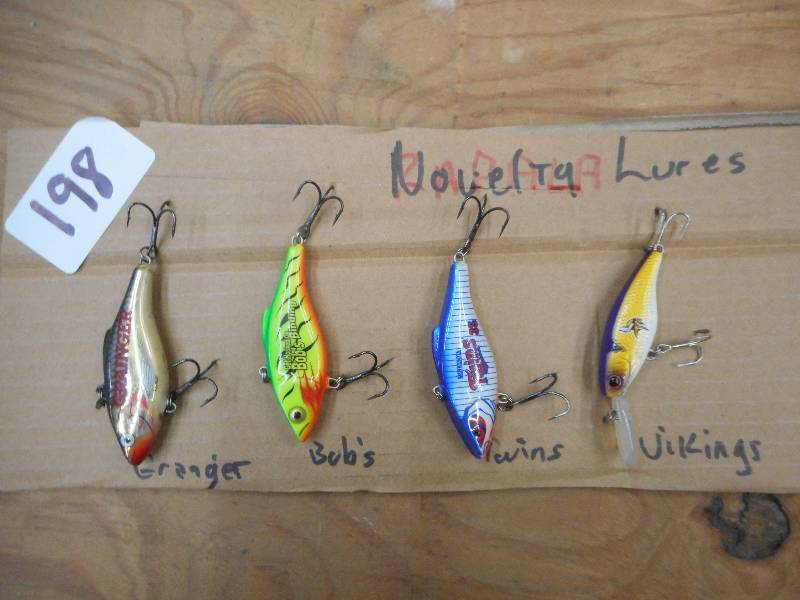 lot 198 image: (4) Novelty Lures ...