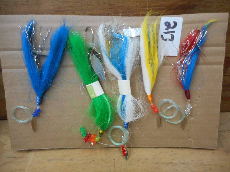 lot 213 image: (5) Assorted Deepwater Spinner Lure...
