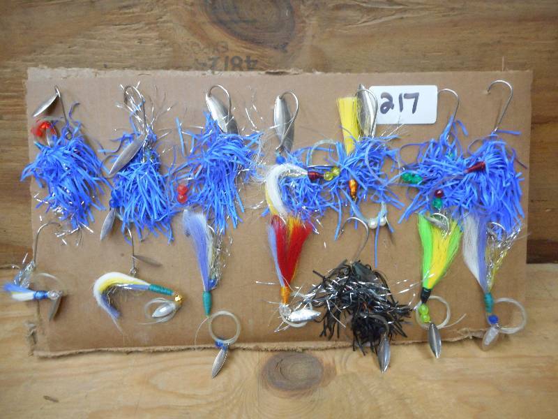 lot 217 image: (14) Assorted Deepwater Spinner Lur...