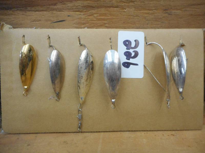 lot 226 image: (6) Assorted Spoon Lures ...