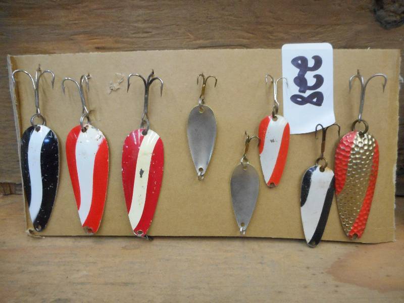 lot 228 image: (8) Assorted Spoon Lures ...