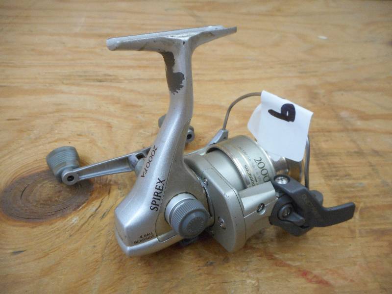 lot 259 image: Shimano Spirex 2000FA Spinning Reel...