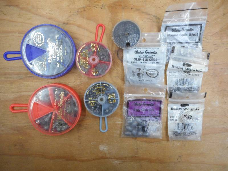 lot 292 image: Lot Of Assorted WeightsSinkers ...