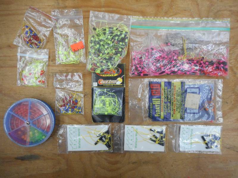 lot 301 image: Lot Of Assorted Bobber Stops ...