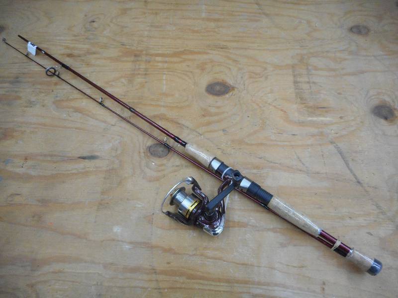 lot 318 image: New 2-Piece 6ft Medium Action Spinn...