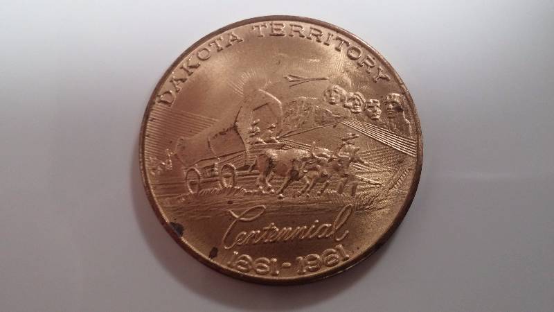 Dakota Territory Centennial Coin