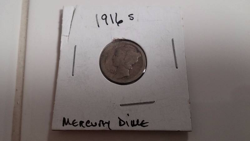 1916-S Mercury Dime