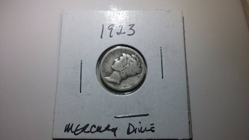 1923 Mercury Dime