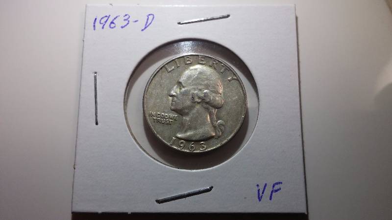 1963-D Washington Quarter
