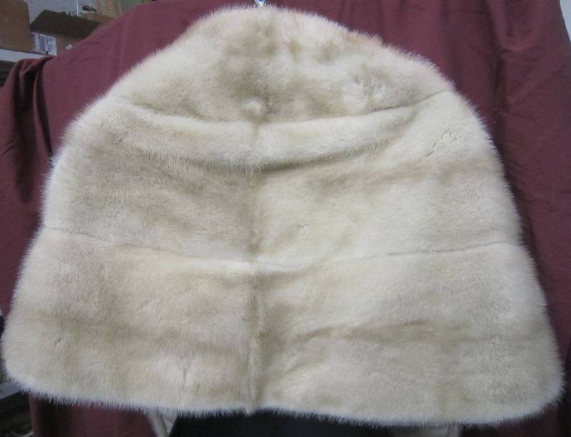 SILVER FOX STOLE