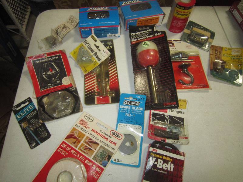 Misc Tools Nails, Hardware, Belts