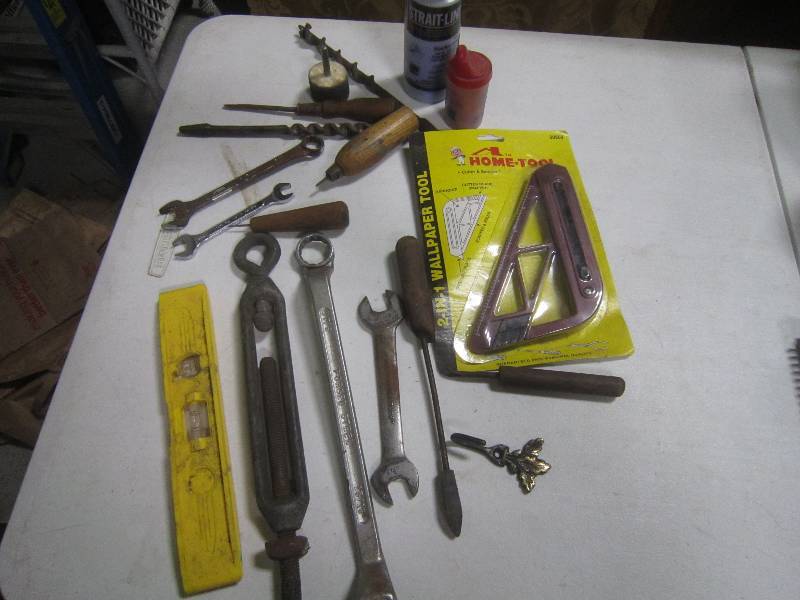 Misc Tools  Level, Punchces, Drill Bits