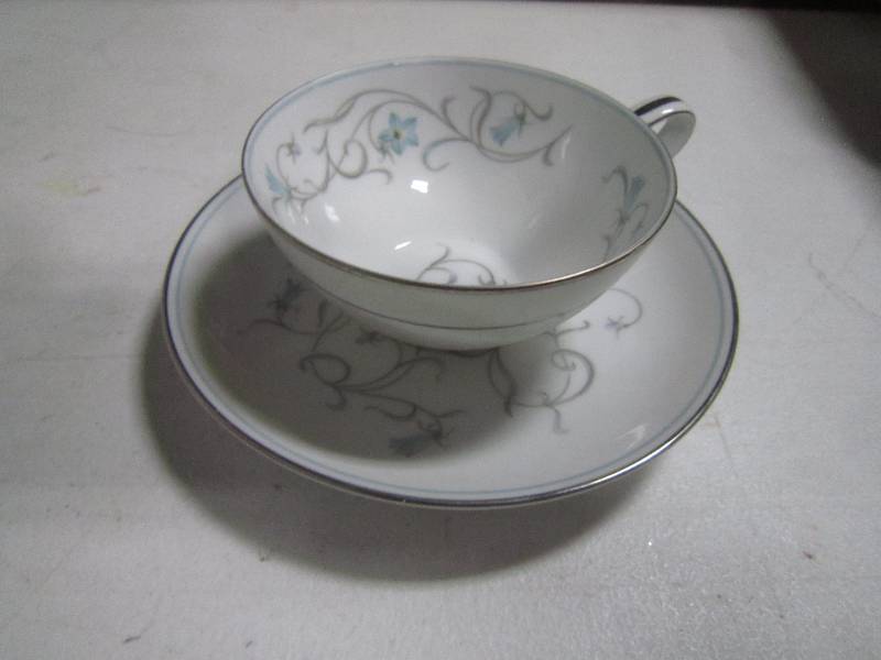 Noritake China Cup Alicia #5762 Cup and Saucer
