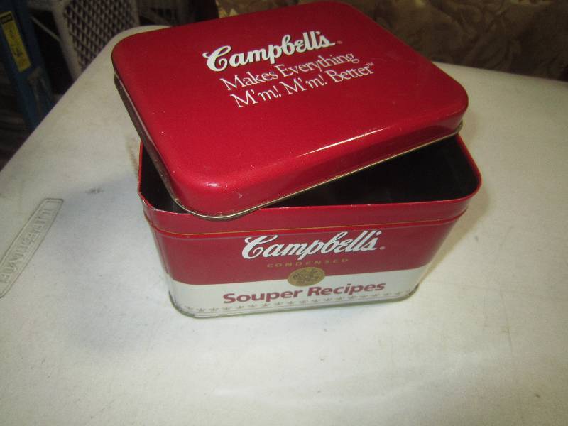 Campbells Soup Tin For Recipes