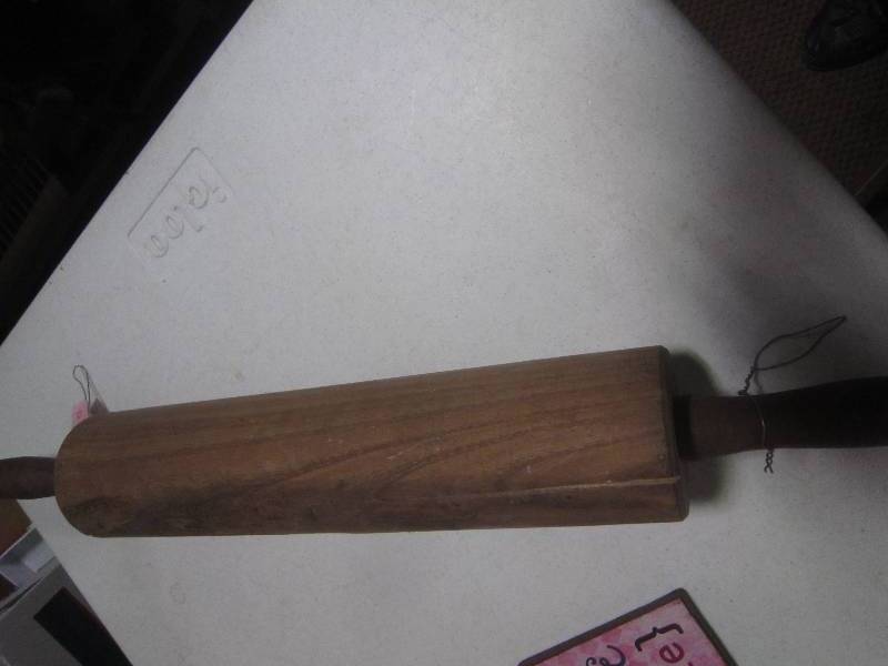 Very Large Antique Rolling Pin 24 Long and 11 Circumference
