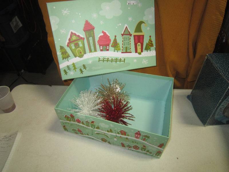 Christmas Box & Ornaments