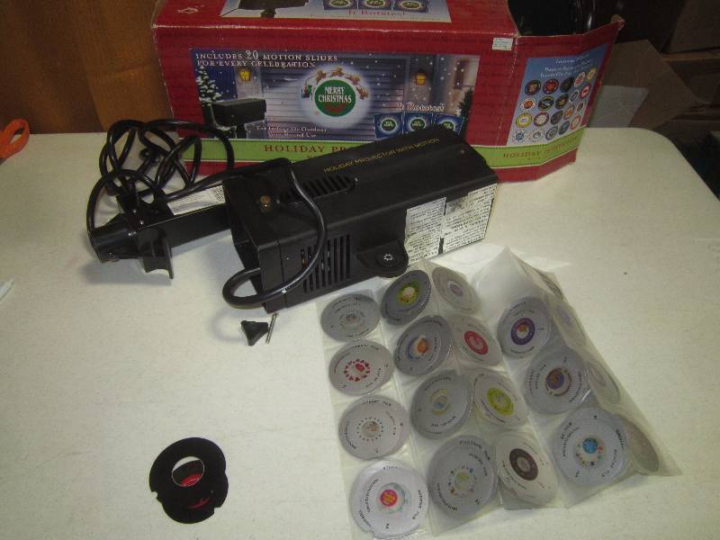 Holiday Projector with Motion