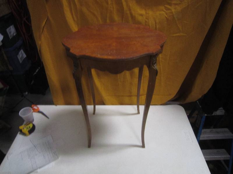 Side Table Ornate 18 x 15 x 26 High