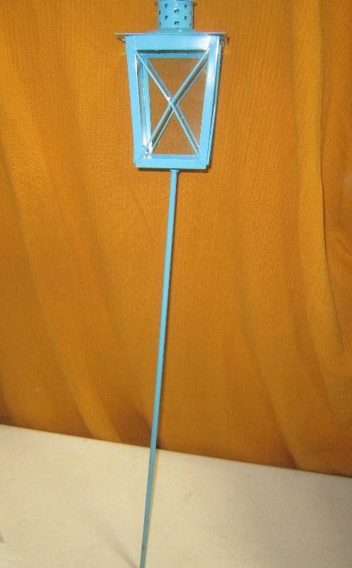Aqua Outdoor Votive Candleholder