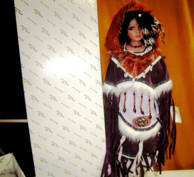 Morning Cloud Indian Doll 30 with Box