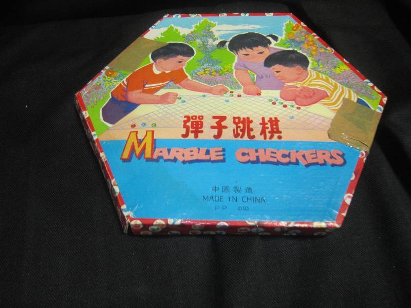 Chinese Marbles Checkers - Missing some marbles