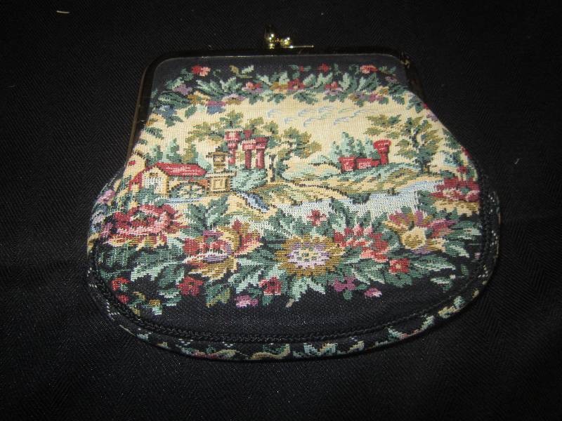 Tapestry Clutch Purse