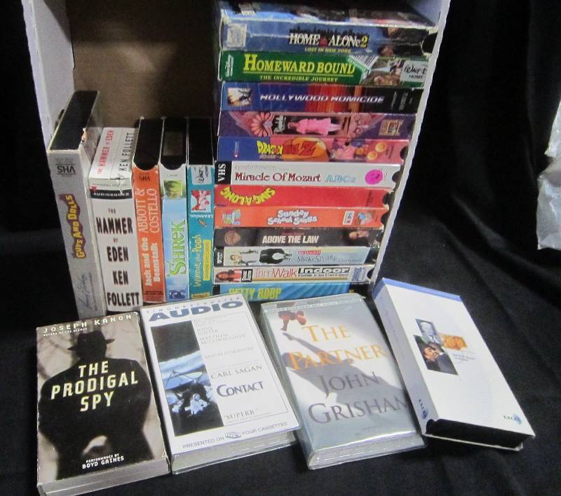 VHS and Audio Cassettes